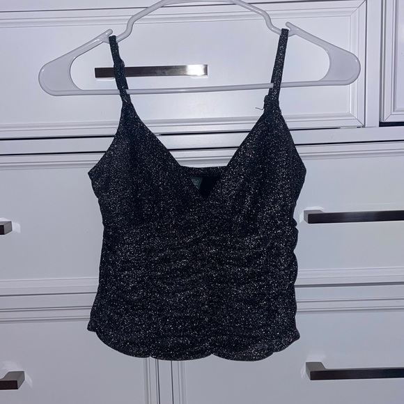 wild fable Tops - Cropped sparkly tank
